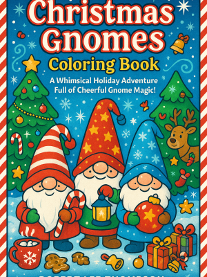 Christmas Gnomes Coloring Book