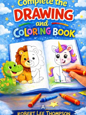 Complete the Drawing & Color Activity Book