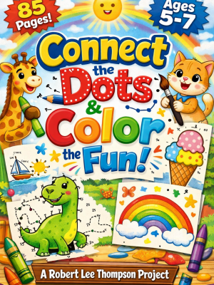 Connect the Dots Activity Book for Kids