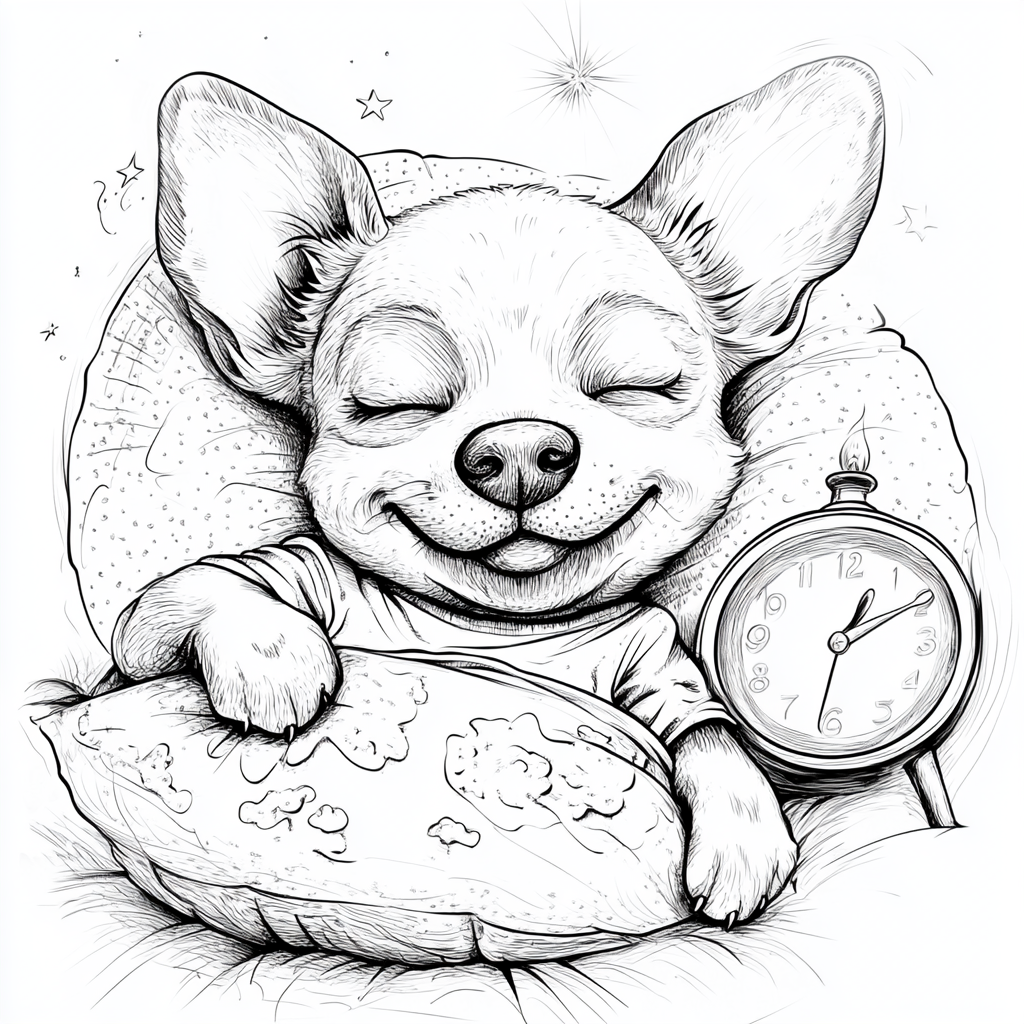 Dog Daily Life Coloring Book - Image 4