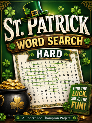 St. Patrick’s Day Word Search — HARD Edition