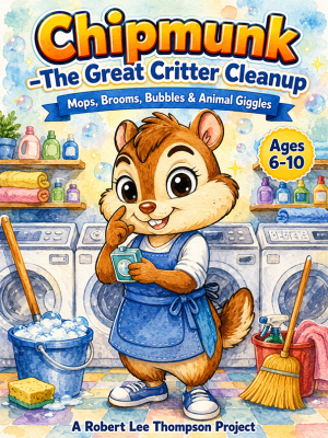 Chipmunk – The Great Critter Cleanup Coloring Book
