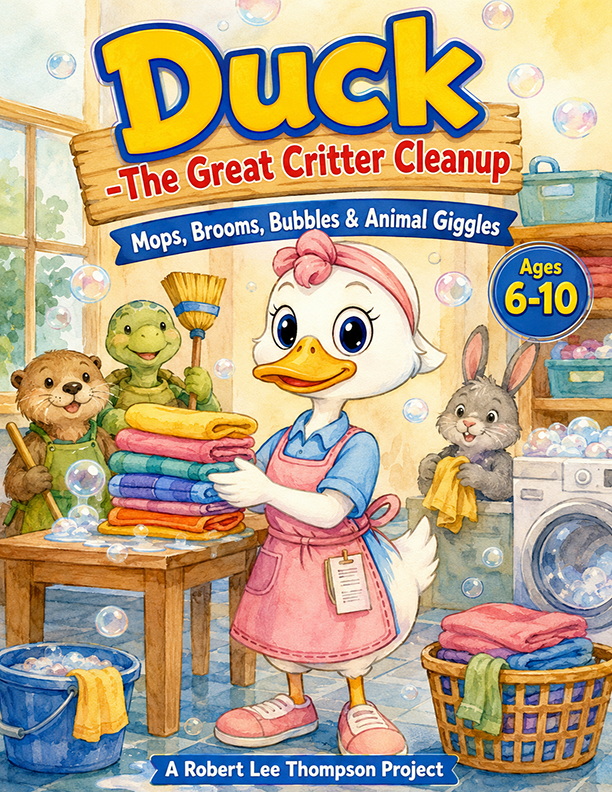 Duck — The Great Critter Cleanup Coloring Book