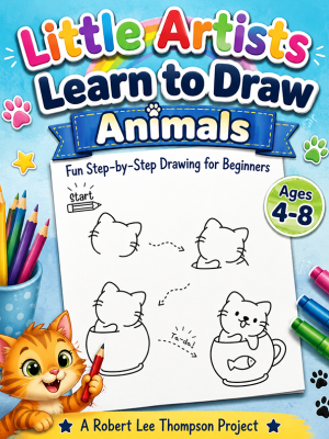 Little Artists Learn to Draw Animals