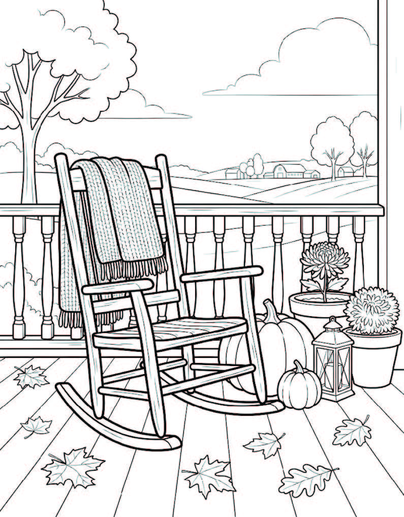 Autumn Coloring Book - Image 4